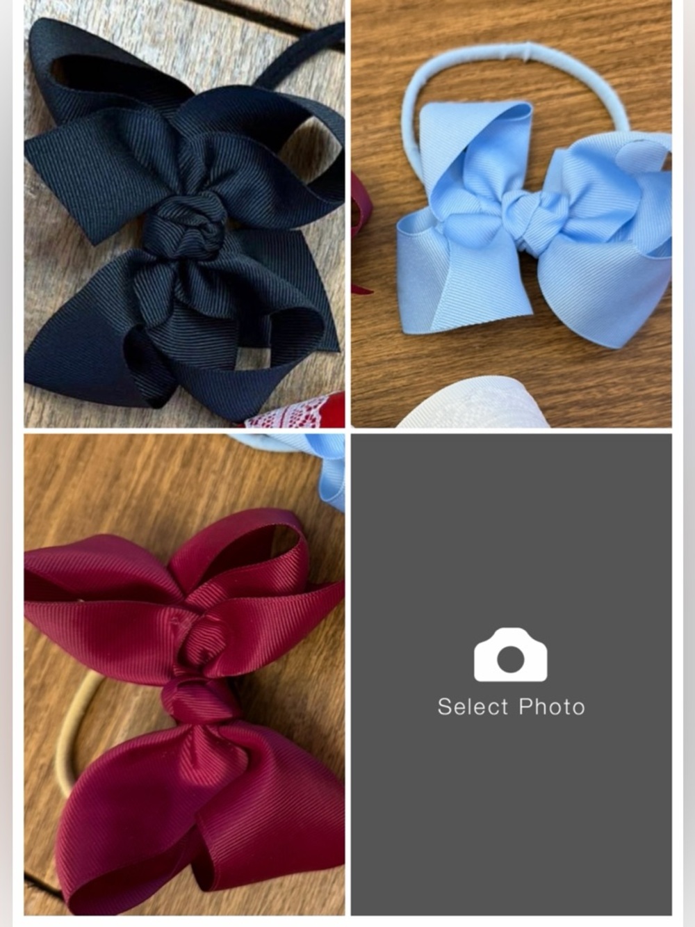 Bows on nylon